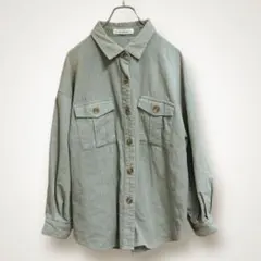 コーデュロイ シャツ