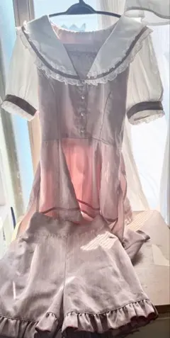 新品未使用品】LIZLISA リズリサ セットアップチュニック 地雷 平成