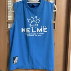 KELME ノースリーブシャツ ブルー Lサイズ