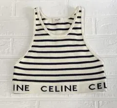 限定品]CELINE セリーヌ タンクトップ/キャミソール ホワイト Sサイズ