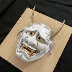 お面 能面 鬼面 石見神楽面 般若面 骨董品 工芸品 魔除 - メルカリ