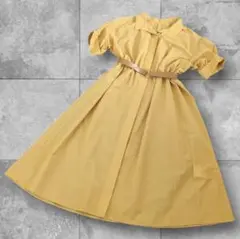 ✨️お値下げ✨️ 【ピノーレ】ロングシャツワンピース　キャミソール＋ベルト付きのサムネイル