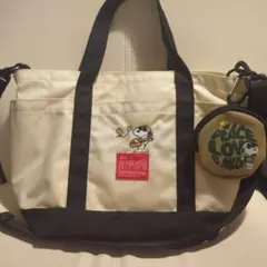マンハッタンポーテージ　スヌーピー 2wayトートバッグ