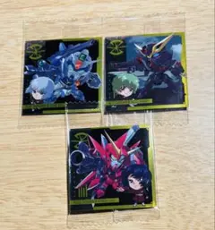 も*か様 機動戦士ガンダム　シールウエハース　アスラン　イザーク　ニコル