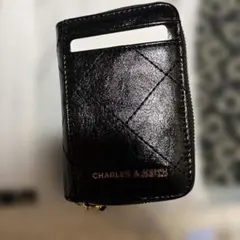 CHARLES & KEITH ブラックコインケース