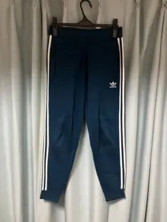 adidas トラックパンツ ジョガーパンツ M 青