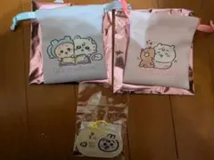 ちいかわベビー トレーディングミニ巾着 ちいかわモモンガ2点セット