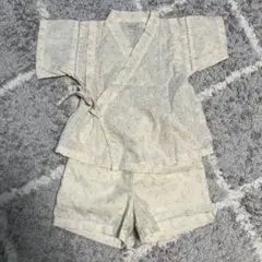 petit main 甚平 アイボリー 90 女の子