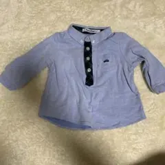 familiar シャツ 80サイズ ライトブルー
