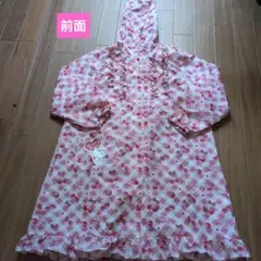 女の子用130サイズ：キティちゃんレインコート
