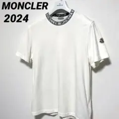 4021【QR鑑定済・美品】モンクレール ナイロンポケットロゴ 半袖 T