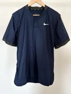 Nike ネイビー Lサイズ 野球用 半袖ナイロンジャケット トレーニングのサムネイル