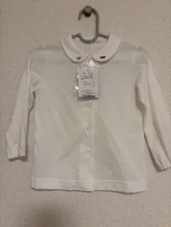 新品未使用　familiar ファミリア　長袖　ブラウス