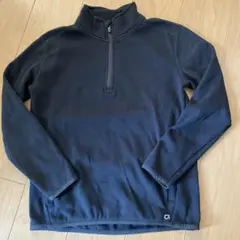 GapFit ジップアップトレーナー150黒　裏起毛