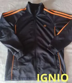 これからの季節に最適！IGNIO ジャージ 濃紺/オレンジライン