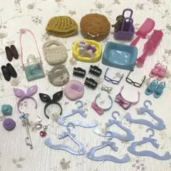 リカちゃん 小物 作家様 帽子 バッグ ペット 靴 まとめ売り 38点