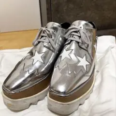STELLA McCARTNEY シルバー スター 厚底シューズのサムネイル