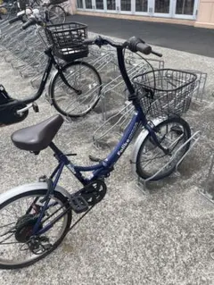 Folike 折りたたみ自転車 ネイビーのサムネイル