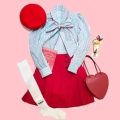MILK ♡ ダブル プリーツ スカートのサムネイル