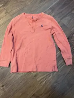 Polo by Ralph Lauren 長袖カットソー 7Y オレンジ