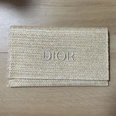 DIOR ディオール ノベルティー ラタン ポーチ