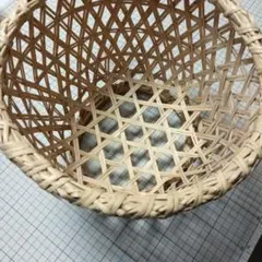 スズ竹茶碗かご