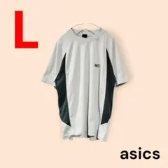 美品　asics　アシックス　トレーニング　ランニング　Tシャツ　L