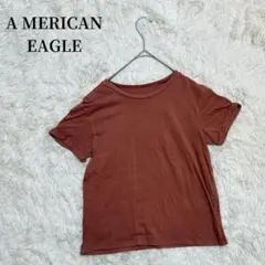 【アメリカンイーグル】半袖Tシャツ　カットソー　プルオーバー　XXS 春夏