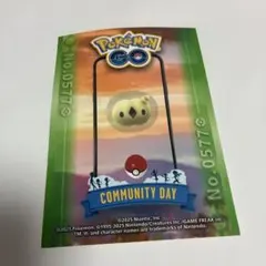 ポケモンGO コミュニティ・デイ ステッカー 2枚セット