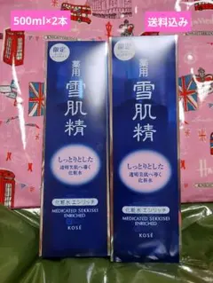 薬用 雪肌精 SAVE the BLUE 化粧水 500mL 2本セット | Mercari