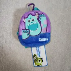 ディズニー モンスターズインク サリー ミニリュック カラビナ付き