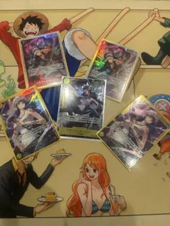 【まとめ売り】紫黄ロシナンテデッキパーツ　トラファルガーロー　EB03-062