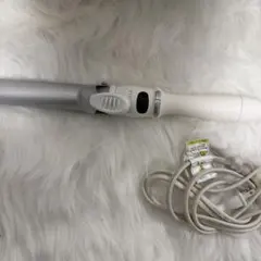 SALONIA カールヘアアイロン シルバー ホワイト