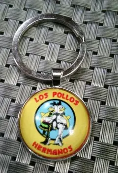 《AE昔黄円US萌鶏兄弟》新品ブレイキング・バッド金属キーホルダー《車　バイク》