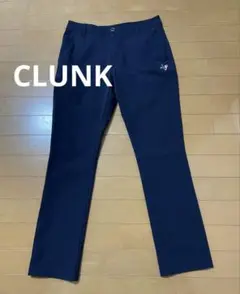 ✨CLUNK クランク ネイビー レディースゴルフパンツ L ✨
