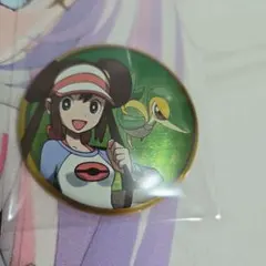 主人公(女の子)＆ツタージャ 「ポケットモンスター 缶バッジコレクション 　メイ
