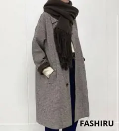 【タグ付/新品未使用】FASHIRU ステンカラーコート 2026／３月購入 タグ付/新品未使用】FASHIRU ステンカラーコート 2026／3月購入