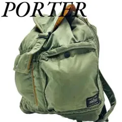 PORTER TANKER BACKPACK 定番 14L カーキ
