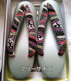 ウレタン草履 フリーサイズ ちりめん カジュアル 着物 女性 レディース