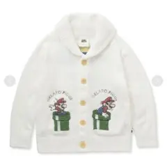 【スーパーマリオ】ベビモコカーディガン gelato pique ジェラートピケ