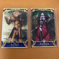 FGOアーケード ギルガメッシュ Archer カーミラ Assassin 2枚