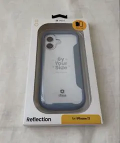 iFace iPhone 17ケース 手帳型 ペールブルー