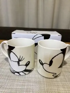 Francfranc ミッキー ミニー ペアマグカップ