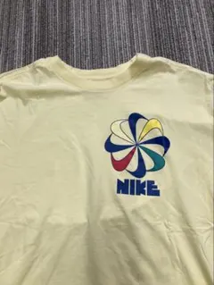 古着 nike ナイキ 風車ロゴ 復刻Tシャツ イエロー Lのサムネイル