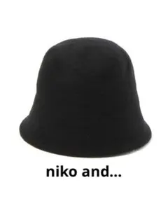 オリジナルウールミックスバケットハット ブラック