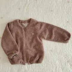 ど*ん様 petit main ボアジャケット 100cm くすみブラウン