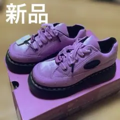Dr. Martens 厚底レザースニーカー新品。のサムネイル