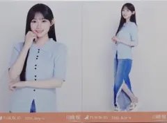 乃木坂46　川﨑桜『サマーニット』生写真２枚(チュウ・ヒキ)