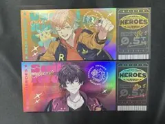 ハーフアニバーサリー チケット風カード 宇佐美リト＆佐伯イッテツ