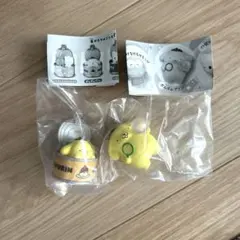 サンリオ ポムポムプリン ガチャガチャ 2点 カンキャラ しゃぼん玉